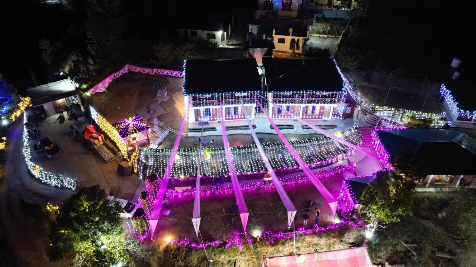 Pragati Resort & Restaurant- Eden Of Kumaon Bhowali Buitenkant foto